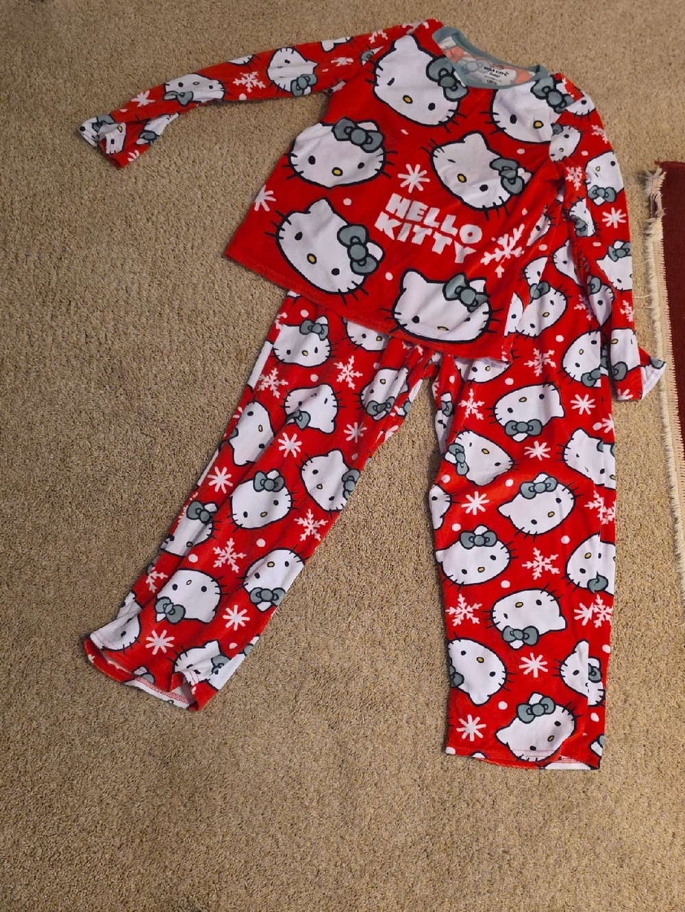 Hello Kitty Girl's Two-Piece Pajama Set